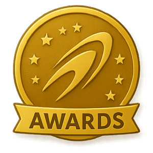 Academic excellence award medal for superior achievement